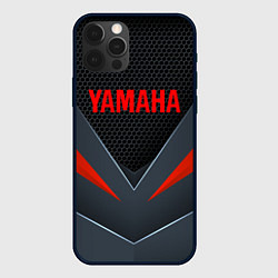 Чехол для iPhone 12 Pro Max YAMAHA ТЕХНОЛОГИЧЕСКАЯ БРОНЯ, цвет: 3D-черный