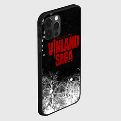 Чехол для iPhone 12 Pro Max Сага о Винланде логотип, цвет: 3D-черный — фото 2