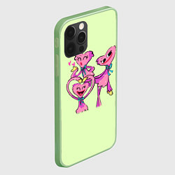 Чехол для iPhone 12 Pro Max POPPY PLAYTIME - KISSY MISSY - МИЛАЯ КИССИ МИССИ, цвет: 3D-салатовый — фото 2