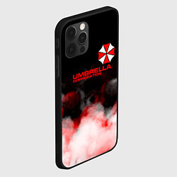 Чехол для iPhone 12 Pro Max Umbrella Corporation туман, цвет: 3D-черный — фото 2