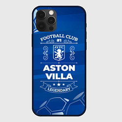 Чехол для iPhone 12 Pro Max Aston Villa FC 1, цвет: 3D-черный