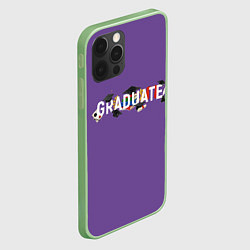 Чехол для iPhone 12 Pro Max Graduate!, цвет: 3D-салатовый — фото 2