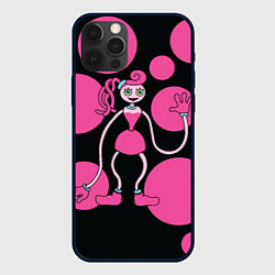 Чехол для iPhone 12 Pro Max Mommy Long Legs Мама длинные ноги, цвет: 3D-черный