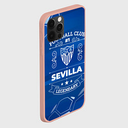 Чехол для iPhone 12 Pro Max Sevilla FC 1, цвет: 3D-светло-розовый — фото 2