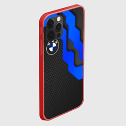 Чехол для iPhone 12 Pro Max BMW - ТЕХНО БРОНЯ, цвет: 3D-красный — фото 2