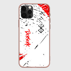 Чехол iPhone 12 Pro Max Берсерк - Berserk logo elements