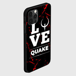 Чехол для iPhone 12 Pro Max Quake Love Классика, цвет: 3D-черный — фото 2