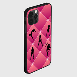 Чехол для iPhone 12 Pro Max Веселый Танцующий Счастливый, цвет: 3D-черный — фото 2