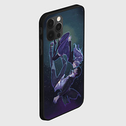 Чехол для iPhone 12 Pro Max Darker than black арт, цвет: 3D-черный — фото 2