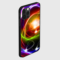 Чехол для iPhone 12 Pro Max Галактическое звёздное пространство Galactic Star, цвет: 3D-черный — фото 2