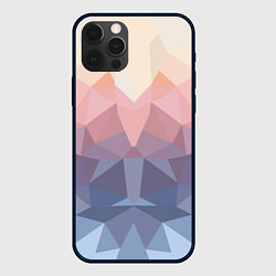 Чехол для iPhone 12 Pro Max Полигональная свежесть 2022, цвет: 3D-черный