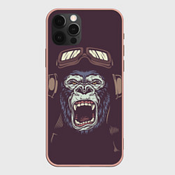 Чехол iPhone 12 Pro Max Орущая горилла
