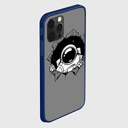 Чехол для iPhone 12 Pro Max Брешь Космоса, цвет: 3D-тёмно-синий — фото 2
