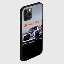 Чехол для iPhone 12 Pro Max Ауди Спорт Гоночная команда Audi sport Racing team, цвет: 3D-черный — фото 2