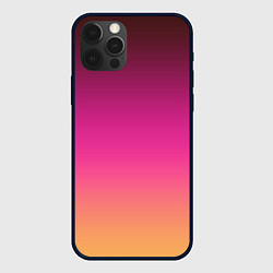 Чехол iPhone 12 Pro Max Оранжево-пурпурный градиент