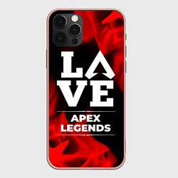 Чехол для iPhone 12 Pro Max Apex Legends Love Классика, цвет: 3D-светло-розовый