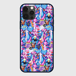 Чехол для iPhone 12 Pro Max POPPY PLAYTIME HAGGY WAGGY AND KISSY MISSY LOVE, цвет: 3D-черный