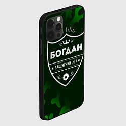 Чехол для iPhone 12 Pro Max Богдан ЗАЩИТНИК Камуфляж, цвет: 3D-черный — фото 2