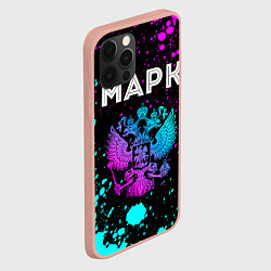 Чехол для iPhone 12 Pro Max Марк Россия, цвет: 3D-светло-розовый — фото 2