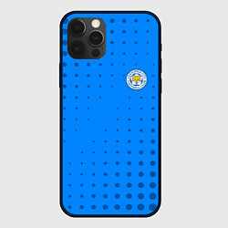 Чехол для iPhone 12 Pro Max Leicester city Абстракция, цвет: 3D-черный