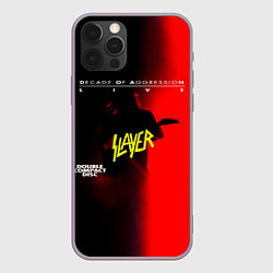 Чехол для iPhone 12 Pro Max Decade of Aggression - Slayer, цвет: 3D-серый