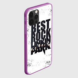 Чехол для iPhone 12 Pro Max Linkin Park BEST ROCK, цвет: 3D-сиреневый — фото 2