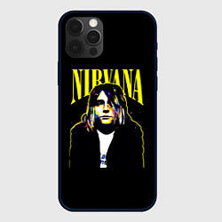 Чехол для iPhone 12 Pro Max Рок - группа Nirvana, цвет: 3D-черный