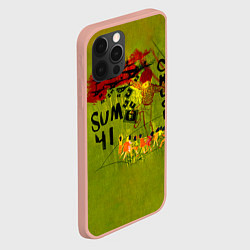 Чехол для iPhone 12 Pro Max Chuck - Sum 41, цвет: 3D-светло-розовый — фото 2