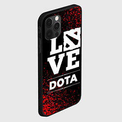 Чехол для iPhone 12 Pro Max Dota Love Классика, цвет: 3D-черный — фото 2