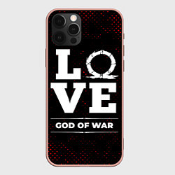 Чехол для iPhone 12 Pro Max God of War Love Классика, цвет: 3D-светло-розовый