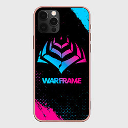 Чехол для iPhone 12 Pro Max Warframe Neon Gradient, цвет: 3D-светло-розовый