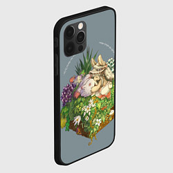 Чехол для iPhone 12 Pro Max Наначи и Митти из аниме Made in Abyss, цвет: 3D-черный — фото 2