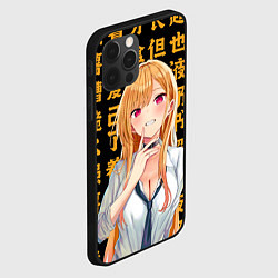Чехол для iPhone 12 Pro Max Марин Китагава - Фарфоровая кукла влюбилась, цвет: 3D-черный — фото 2
