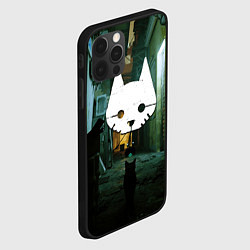 Чехол для iPhone 12 Pro Max Бродяга во дворе, цвет: 3D-черный — фото 2