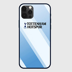 Чехол iPhone 12 Pro Max Tottenham hotspur Голубые полосы