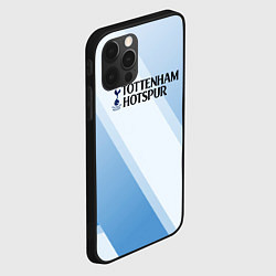 Чехол для iPhone 12 Pro Max Tottenham hotspur Голубые полосы, цвет: 3D-черный — фото 2