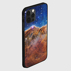 Чехол для iPhone 12 Pro Max Туманность Киля, цвет: 3D-черный — фото 2