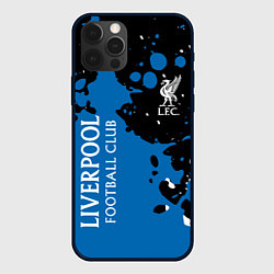 Чехол для iPhone 12 Pro Max Liverpool Краска, цвет: 3D-черный