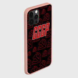 Чехол для iPhone 12 Pro Max Atomic USSR, цвет: 3D-светло-розовый — фото 2