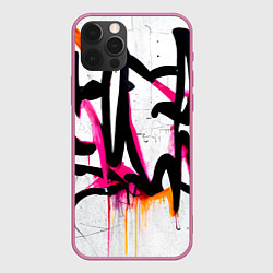 Чехол iPhone 12 Pro Max Крупные граффити узоры