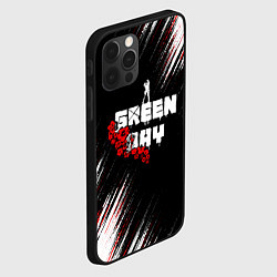 Чехол для iPhone 12 Pro Max Green day - абстракция, цвет: 3D-черный — фото 2