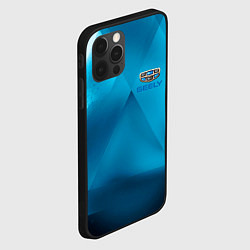 Чехол для iPhone 12 Pro Max Geely - абстракция, цвет: 3D-черный — фото 2