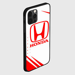 Чехол для iPhone 12 Pro Max Honda - sport, цвет: 3D-черный — фото 2