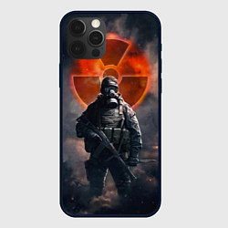 Чехол для iPhone 12 Pro Max STALKER Боец Долга, цвет: 3D-черный