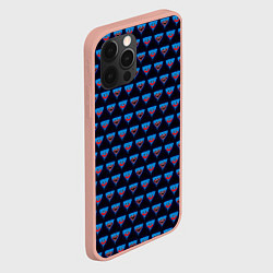 Чехол для iPhone 12 Pro Max Poppy Playtime - Huggy Wuggy Pattern - без логотип, цвет: 3D-светло-розовый — фото 2