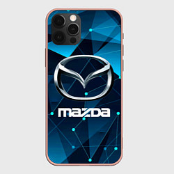 Чехол iPhone 12 Pro Max Mazda - абстракция