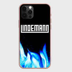 Чехол iPhone 12 Pro Max Lindemann blue fire