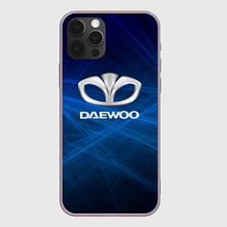 Чехол для iPhone 12 Pro Max Daewoo - лучи, цвет: 3D-серый