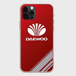 Чехол для iPhone 12 Pro Max Daewoo - sport, цвет: 3D-светло-розовый