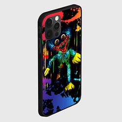 Чехол для iPhone 12 Pro Max Poppy Playtime - Haggy Waggy color, цвет: 3D-черный — фото 2